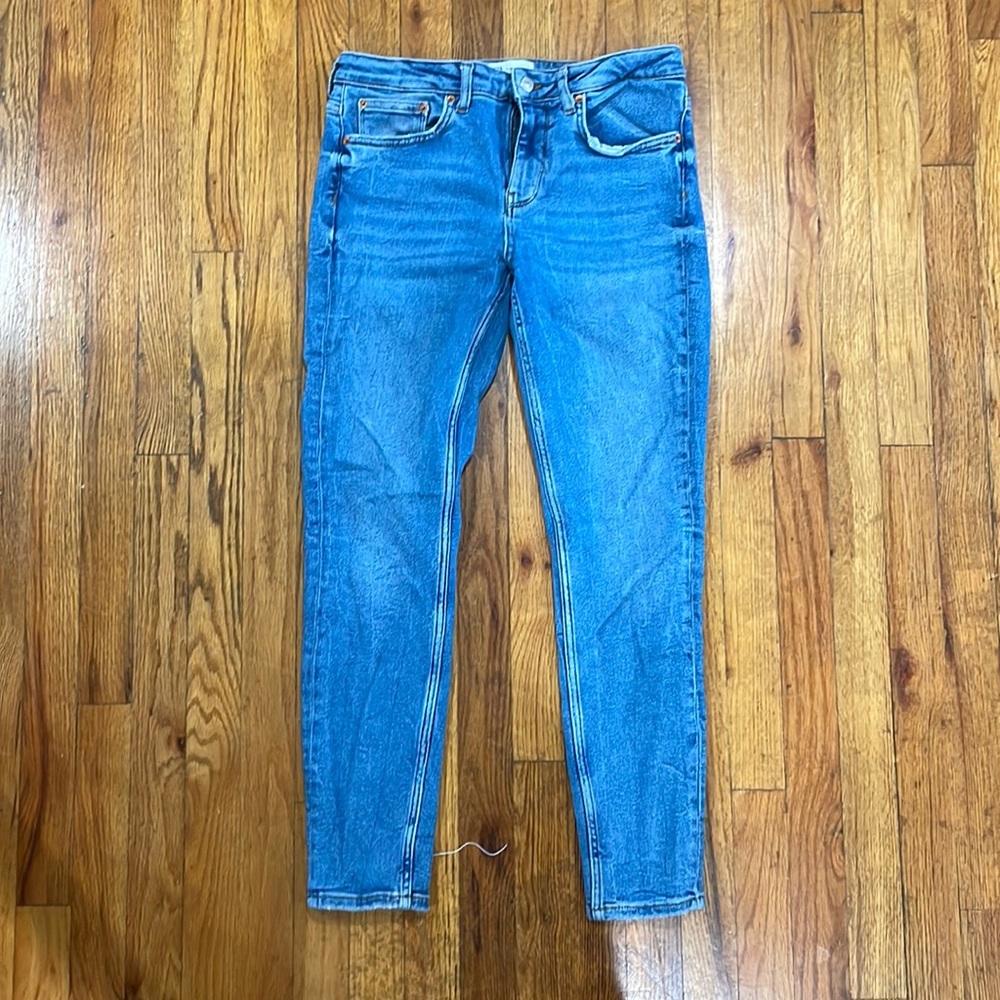 ZARA light wash jeans
